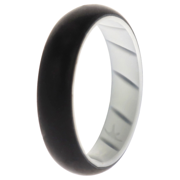 Bond Rings ROQ Silicone Rubber Wedding Ring For Women, Dome Solid Glitter & Metallic, Breathable Silicone Wedding Band, Anniversary Rings, Promise Ring, Multi Wedding Bands Silicone Men And Women